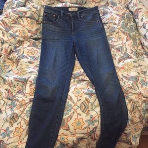Madewell 10” High-Rise Skinny Jeans in 26 TALL